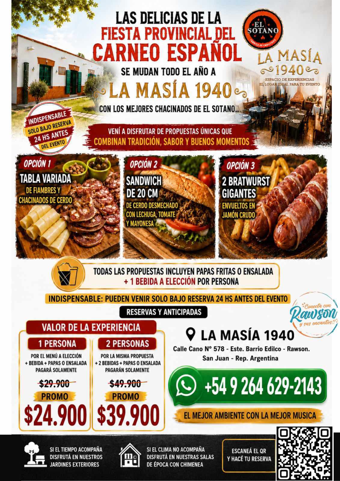 Las Delicias de la Fiesta Provincial del Carneo Español