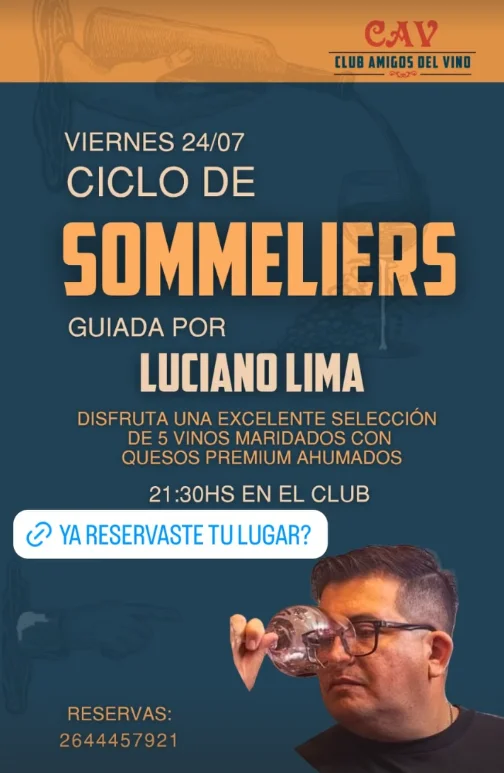 Ciclo de Sommeliers - Luciano Lima