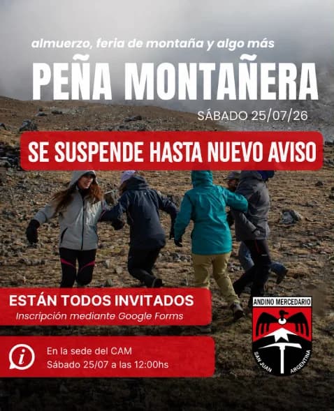 Suspendido > Peña Montañera