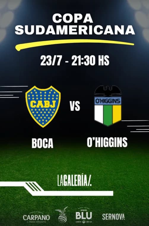 Boca Juniors vs O´ Higgins
