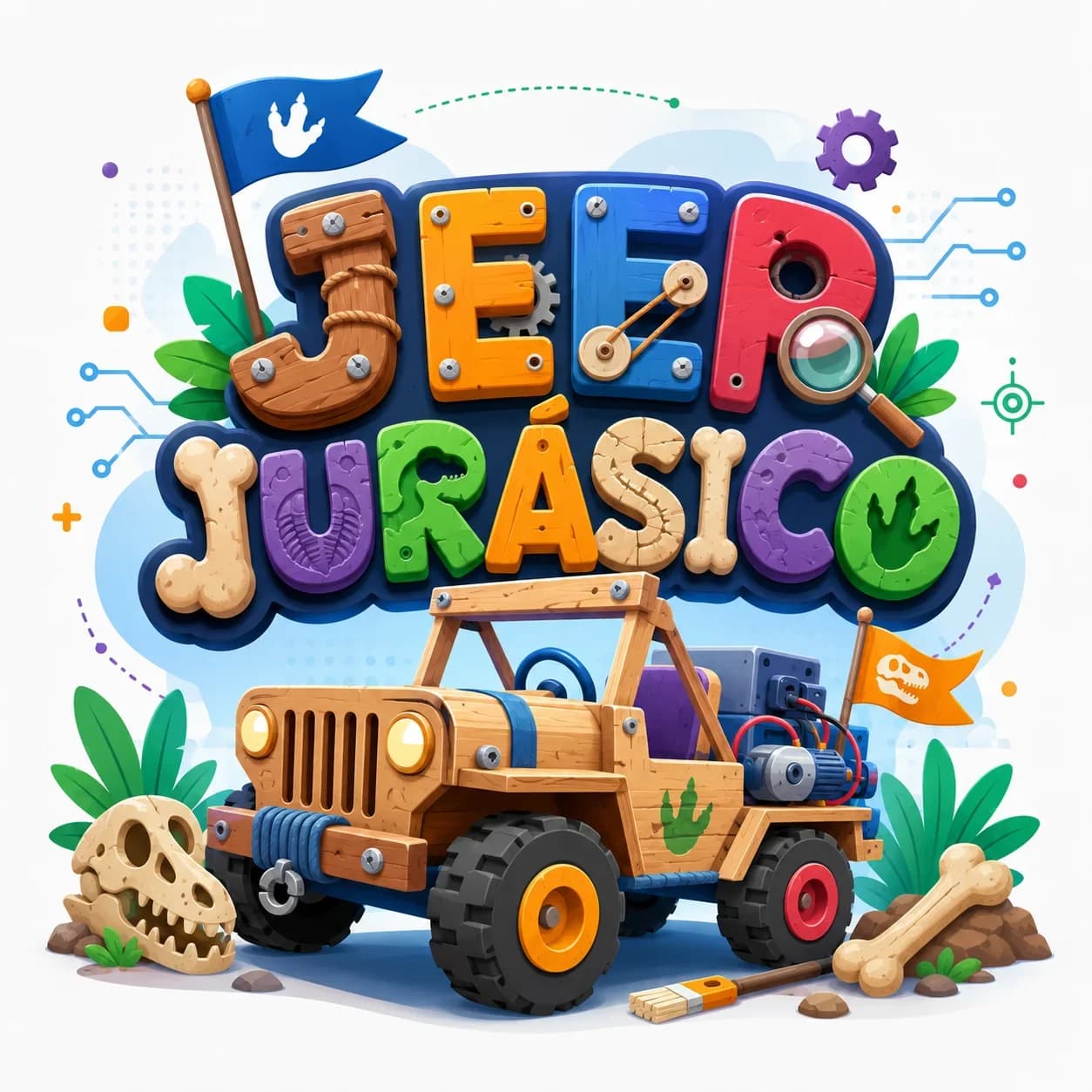 Jeep Jurásico — Kids