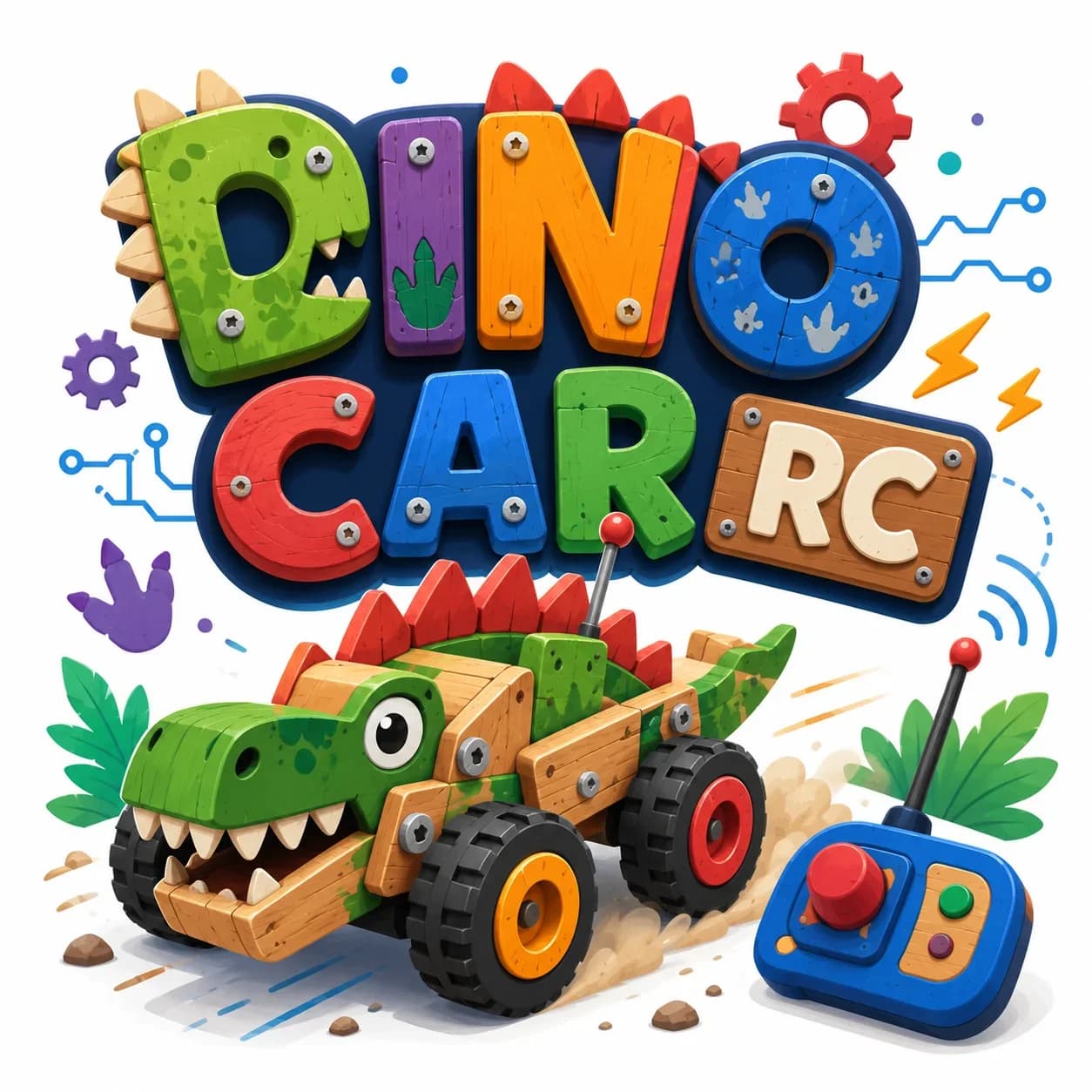 Dino Car RC — Kids
