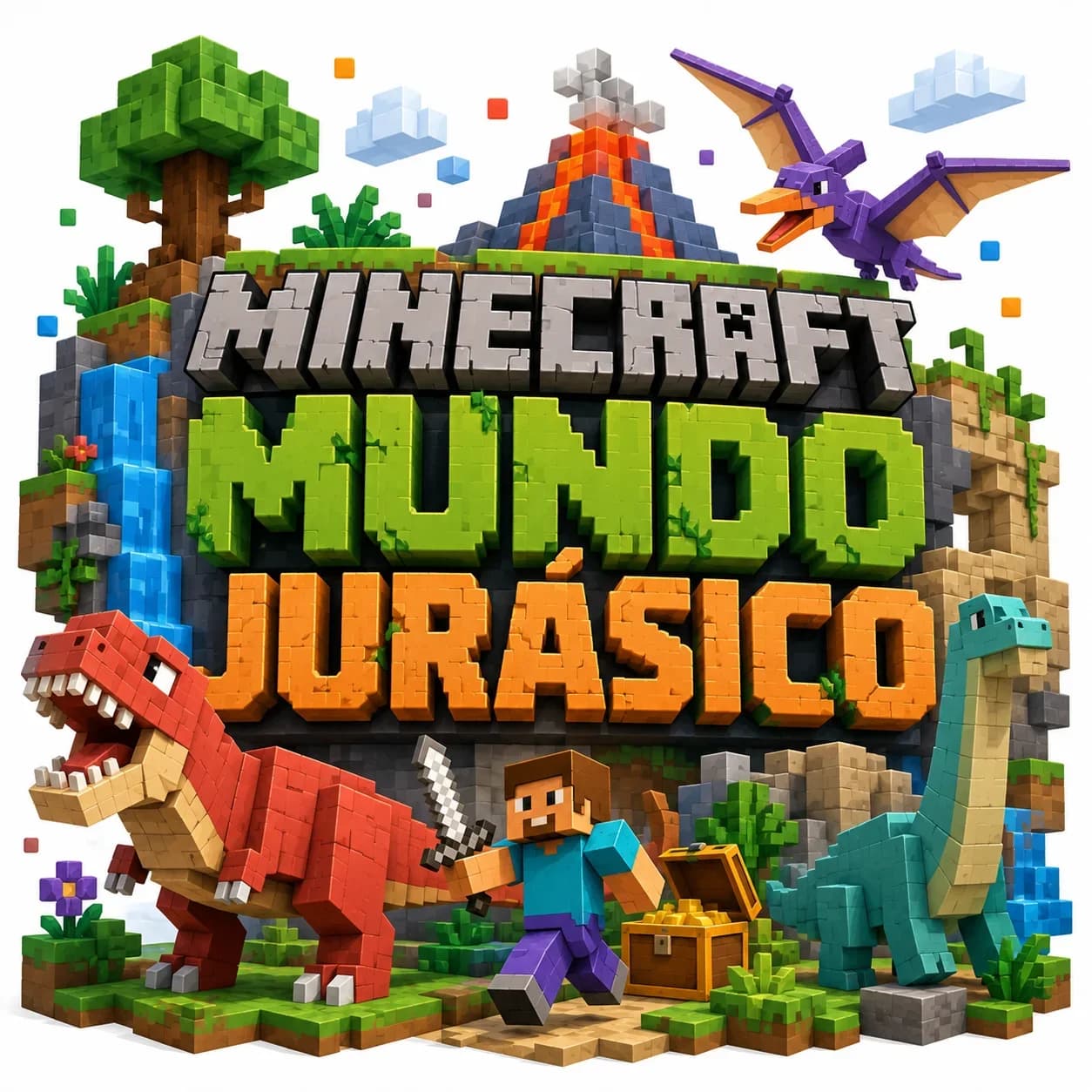 Minecraft: Mundo Jurásico — Kids