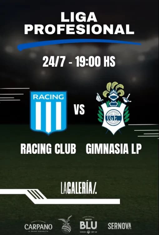 Racing Club vs Gimnasia de la Plata