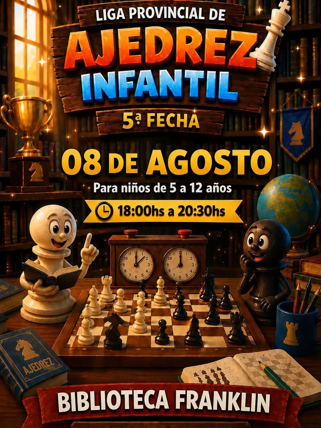 Liga Provincial de Ajedrez Infantil - 5ª Fecha