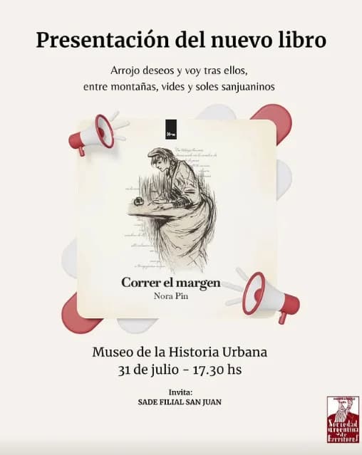 Presentacion de Libro: "Correr el Margen"
