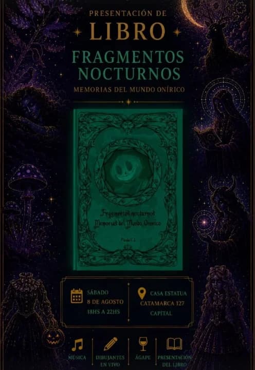 Presentacion de Libro: "Fragmentos Nocturnos"