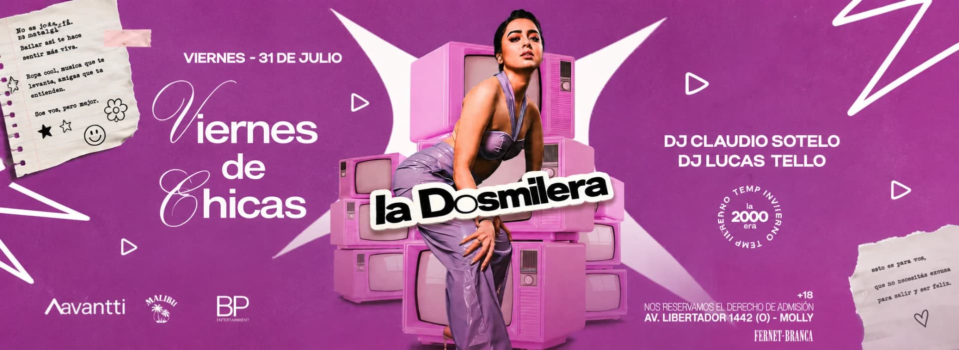 La Dosmilera - Viernes de Chicas