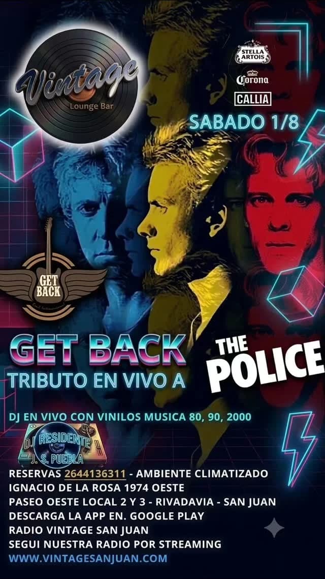Get Back - Tributo a The Police