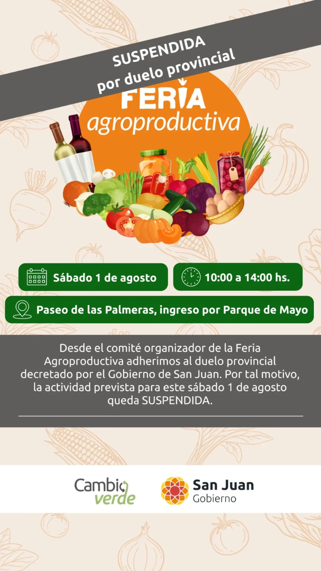 Suspendido > Feria Agroproductiva