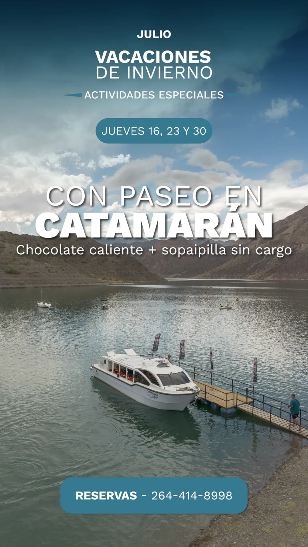 Paseo en Catamaran