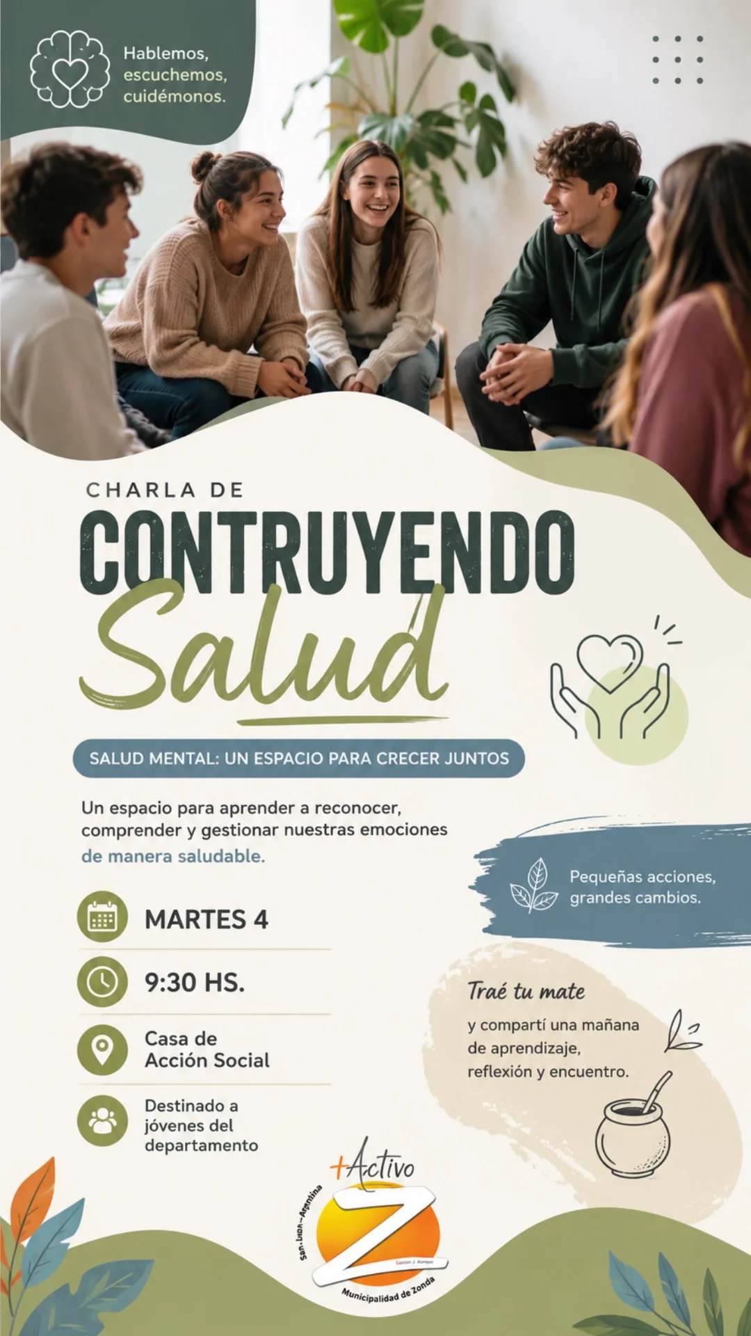 Charla Construyendo Salud