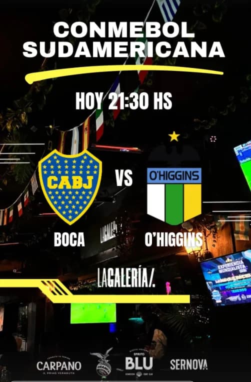 O´ Higgins vs Boca Juniors