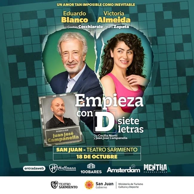 Empieza con D, Siete Letras — Teatro