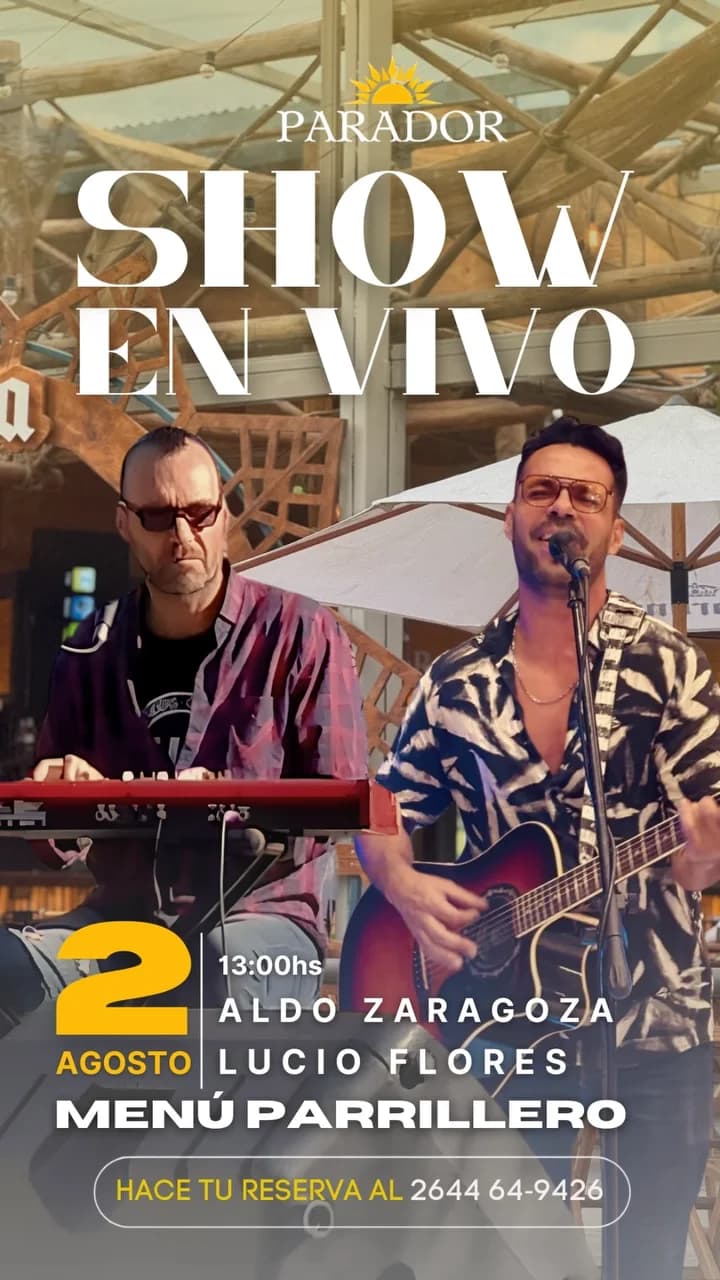 Aldo Zaragoza y Lucio Flores