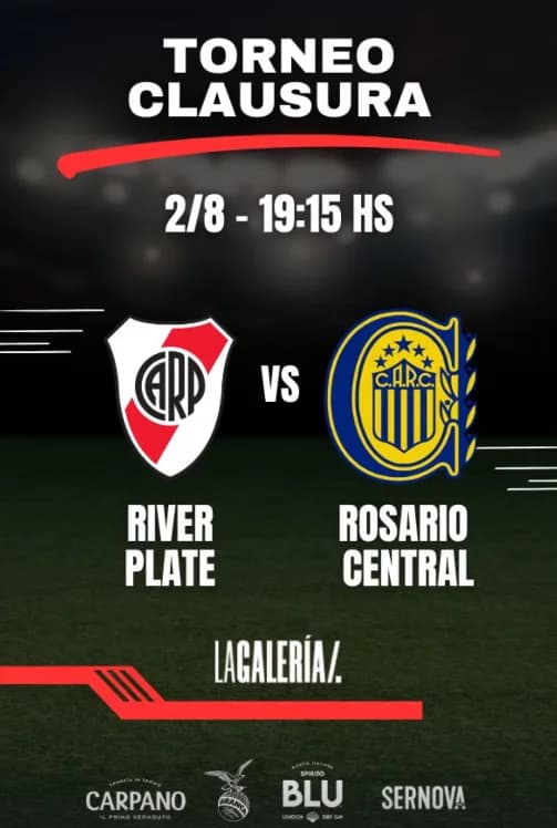 River Plate vs Rosario Central
