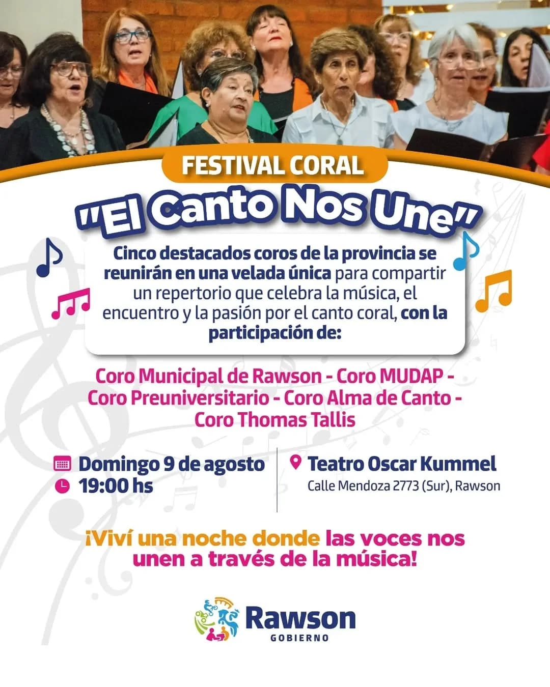 Festival Coral: "El Canto Nos Une"