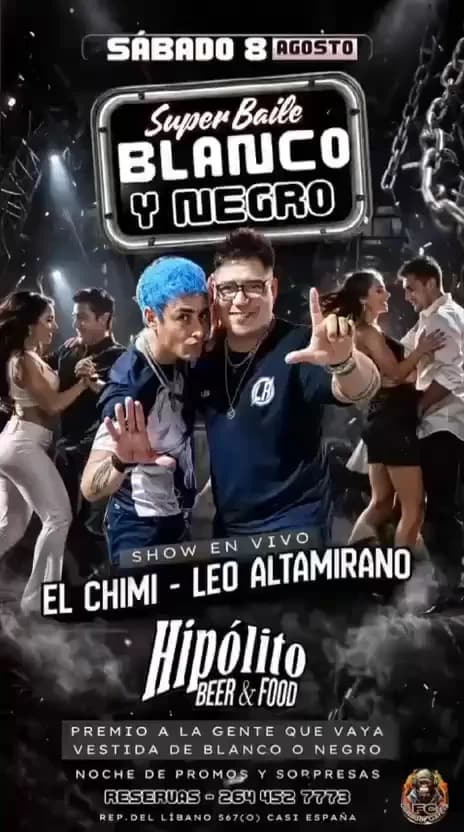 El Chimi y Leo Altamirano