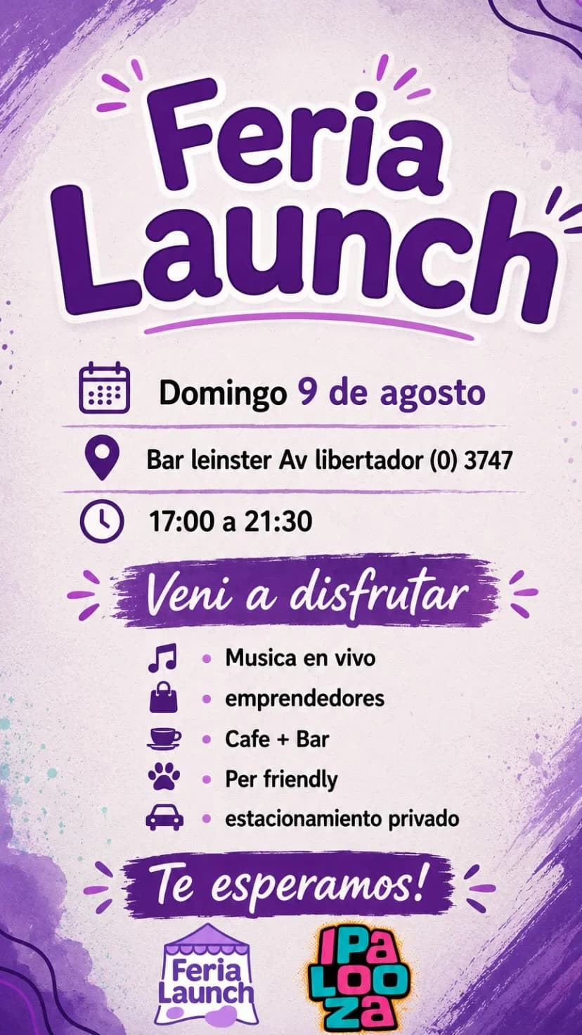 Suspendido > Feria Launch