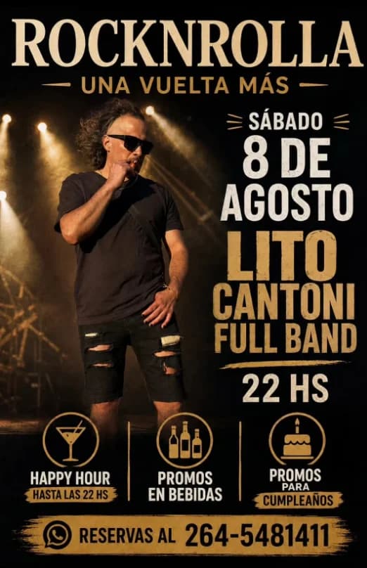 Lito Cantoni Full Band