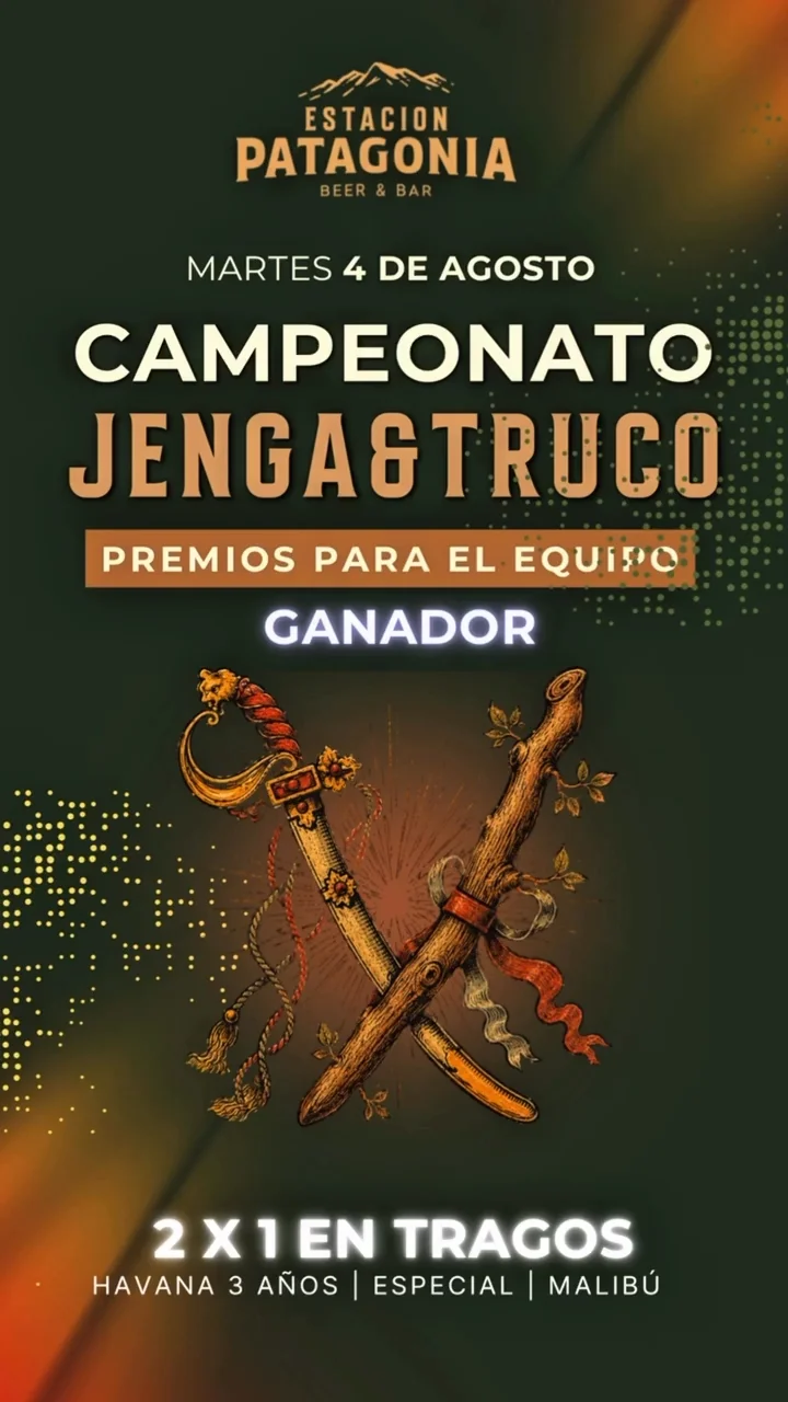 Campeonato de Jenga & Truco