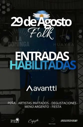 29 de Agosto Folk - La Peña