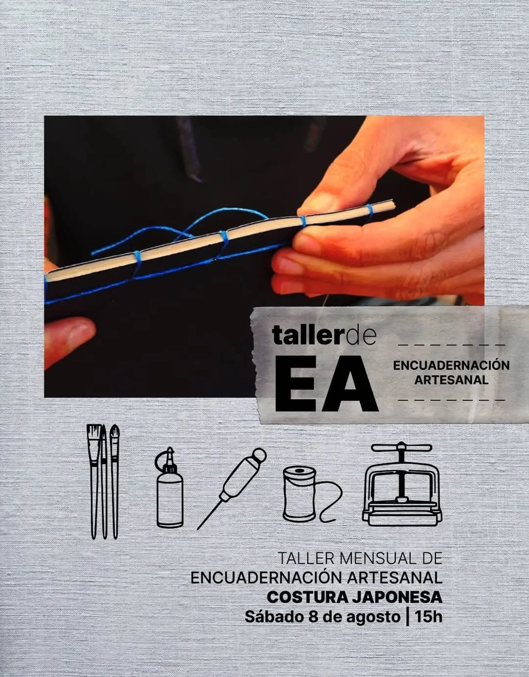Taller de Encuadernacion Artesanal