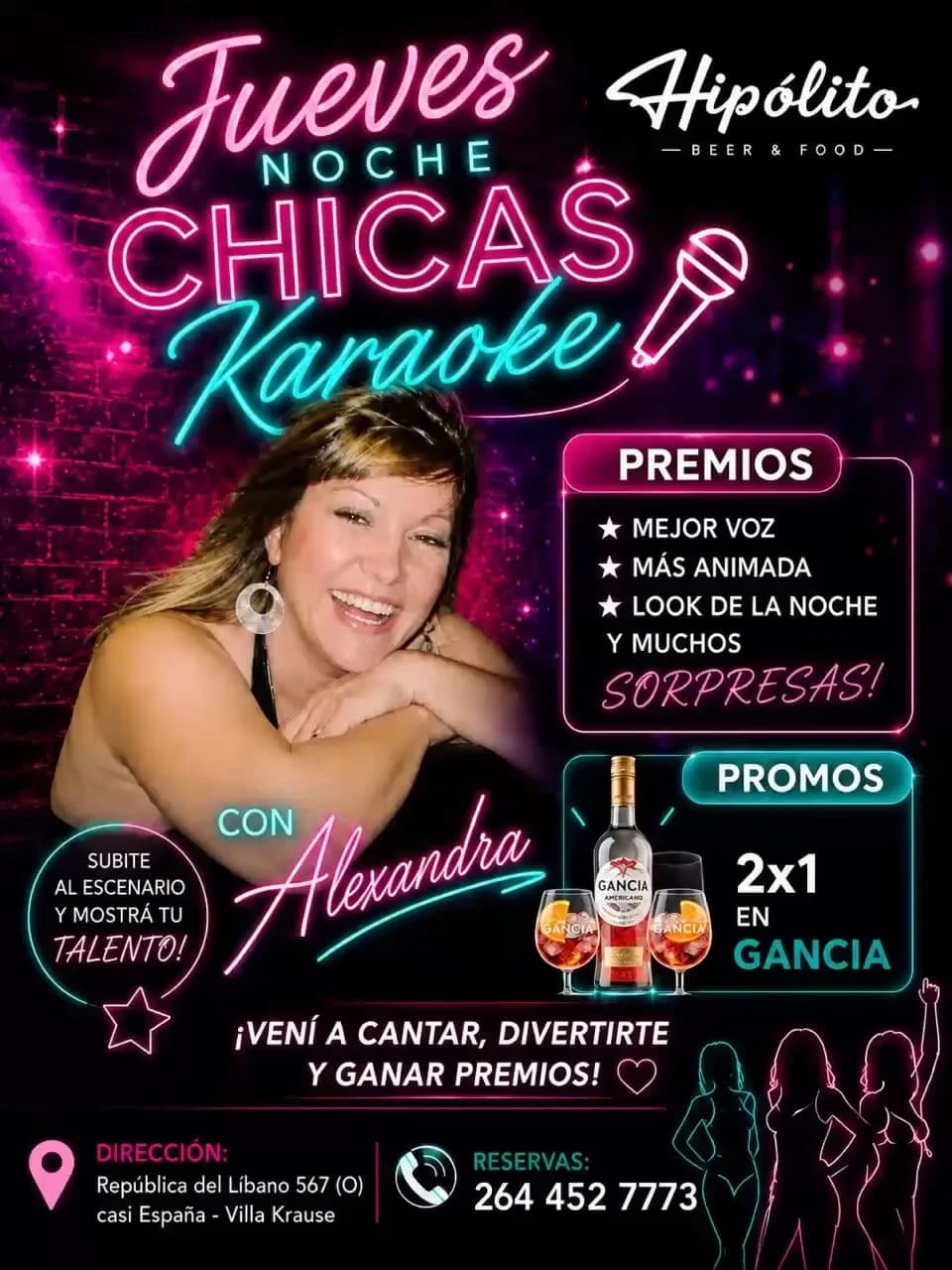 Jueves Noche Chicas Karaoke