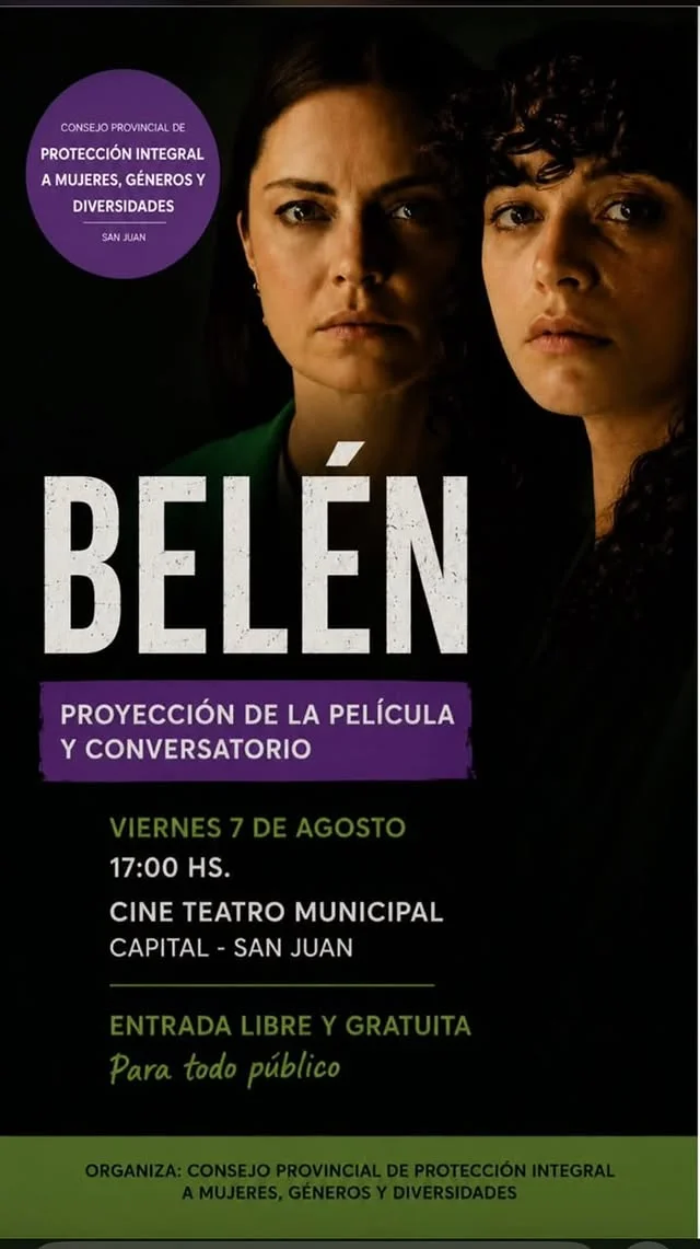 Belen - Proyeccion & Conversatorio