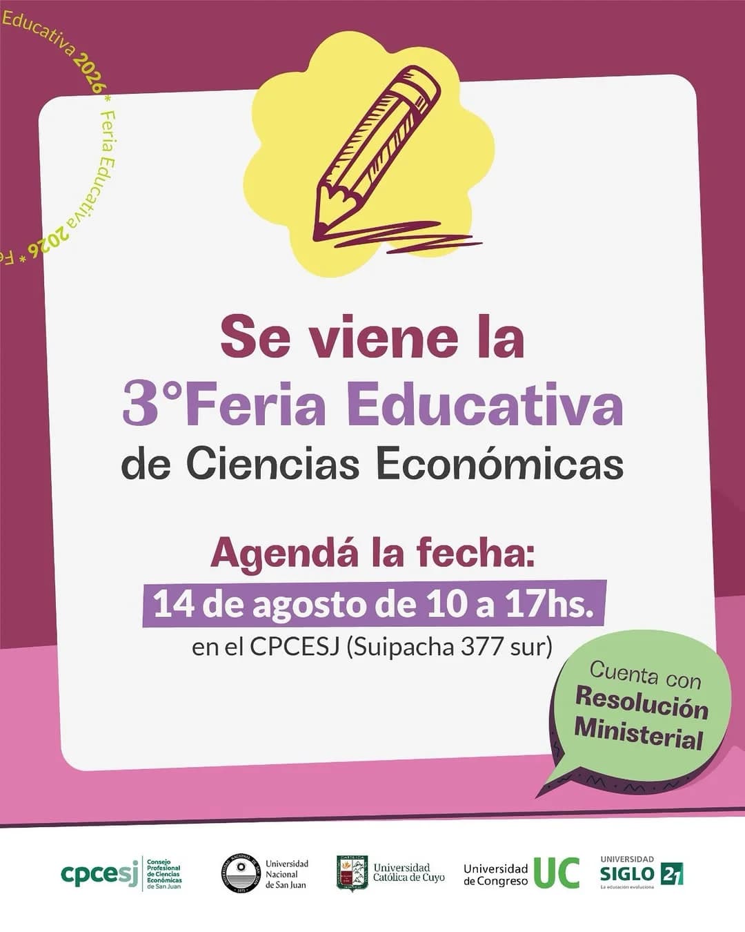 3° Feria Educativa de Ciencias Economicas