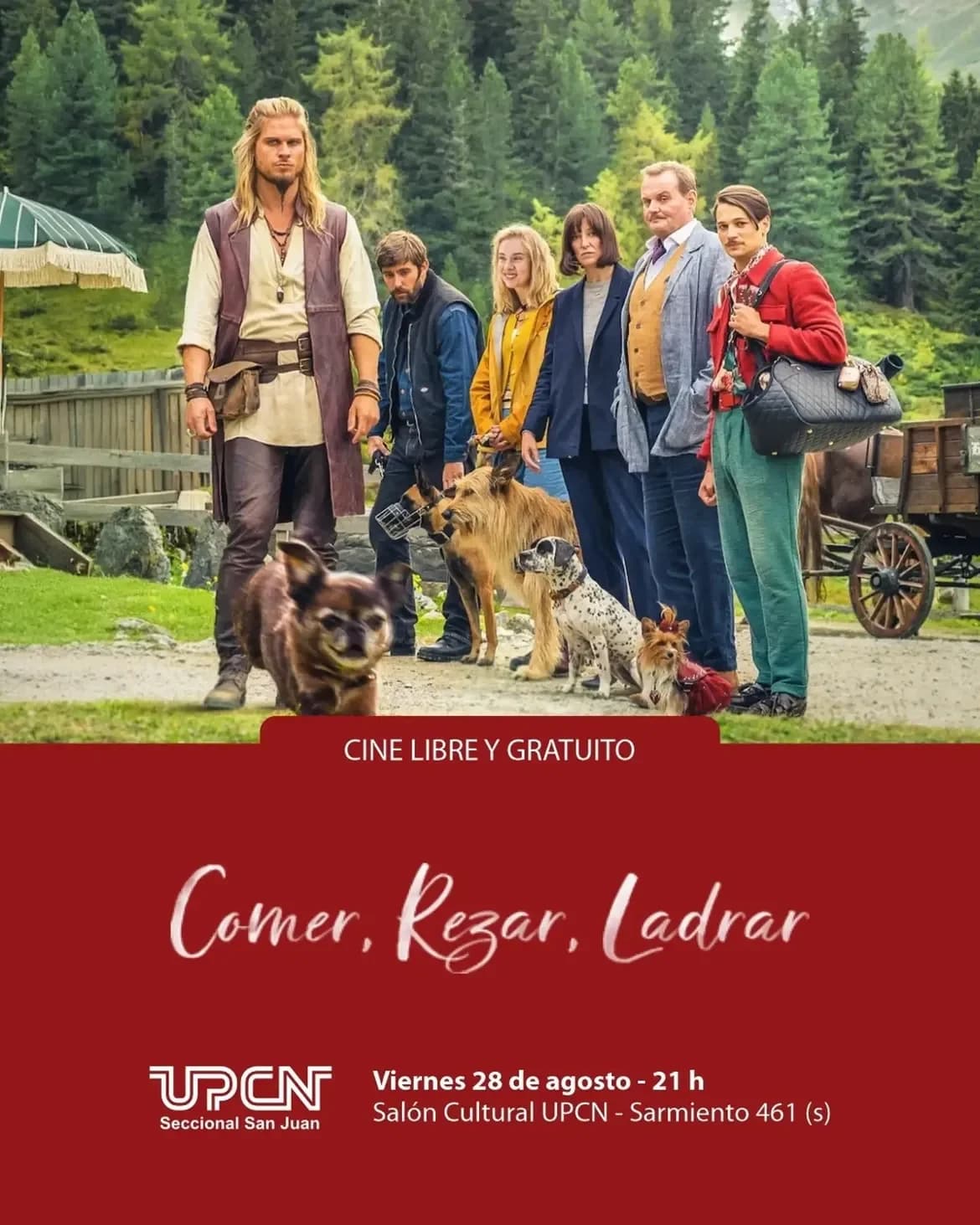 Comer, Rezar, Ladrar — Cine