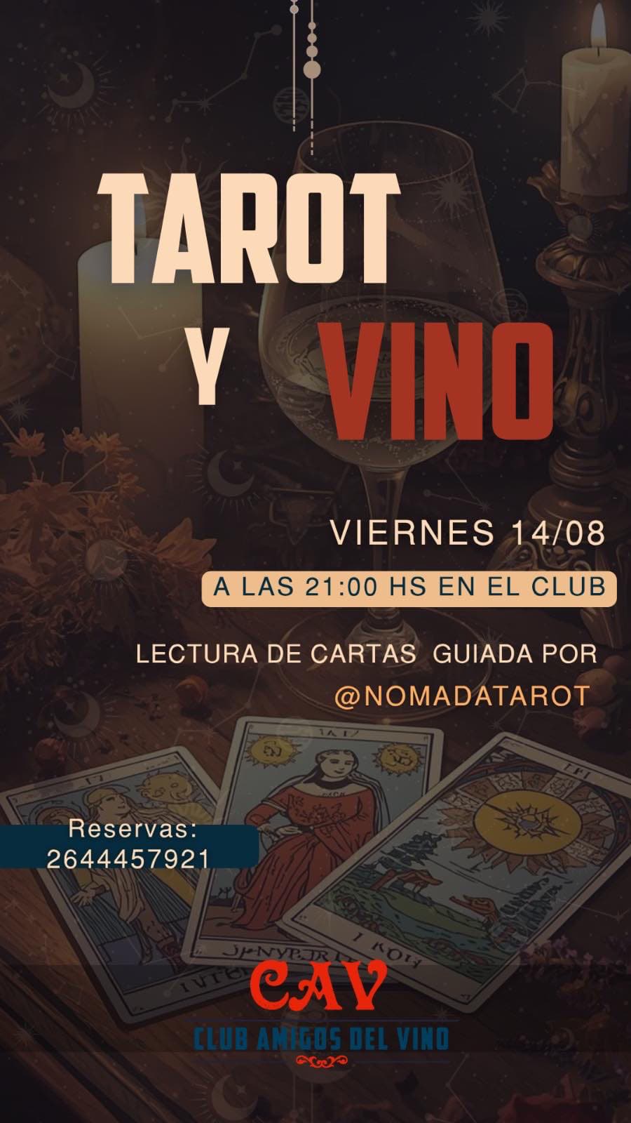 Tarot y Vino