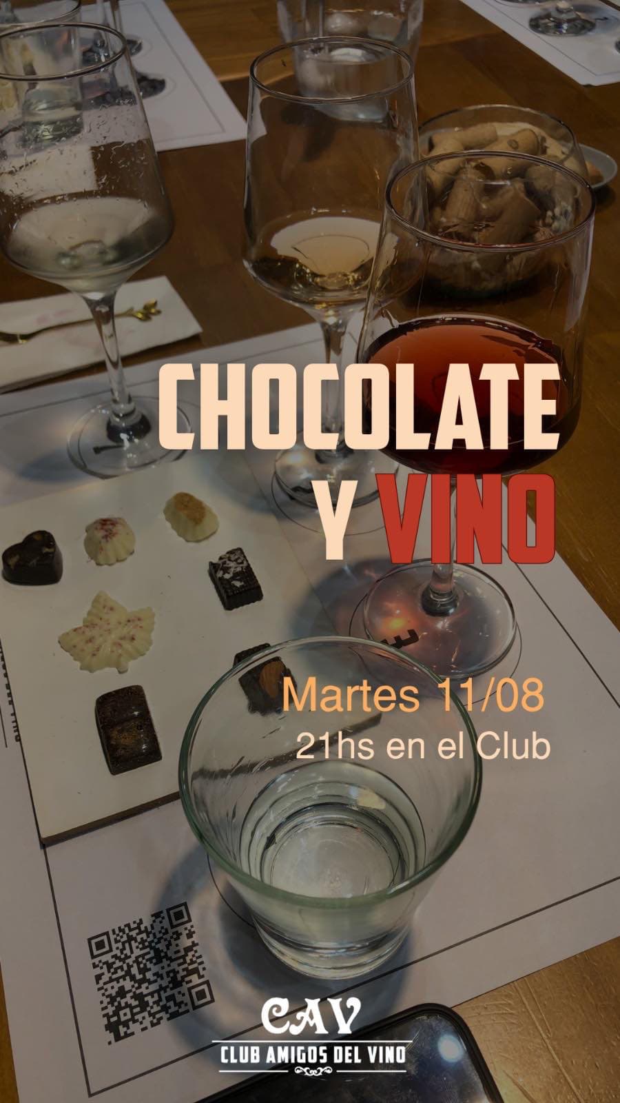 Chocolate y Vino