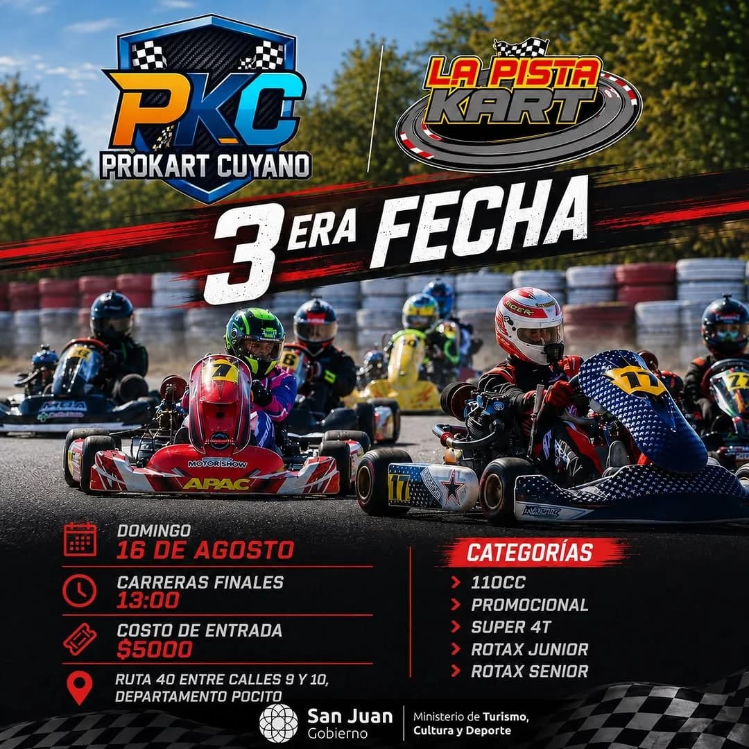 3era Fecha Prokart Cuyano