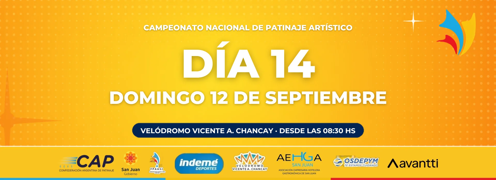 Dia 14 - Campeonato Nacional de Patinaje Artistico