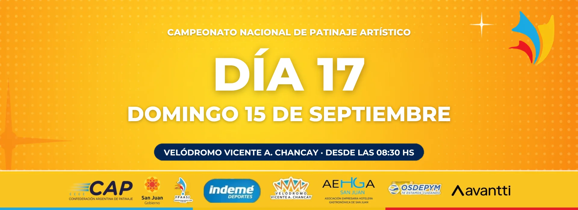 Dia 17 - Campeonato Nacional de Patinaje Artistico