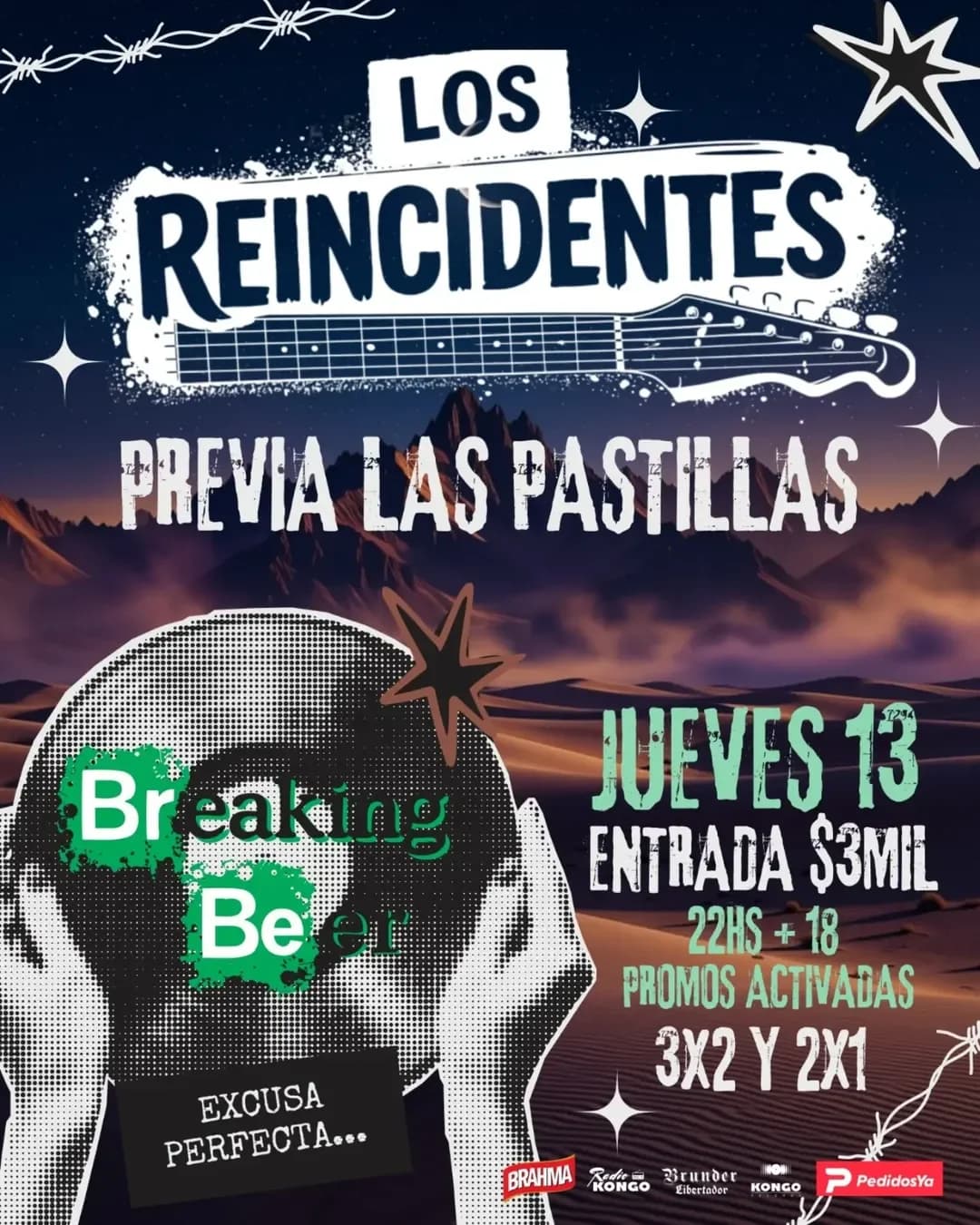Los Reincidentes - Previa Las Pastillas