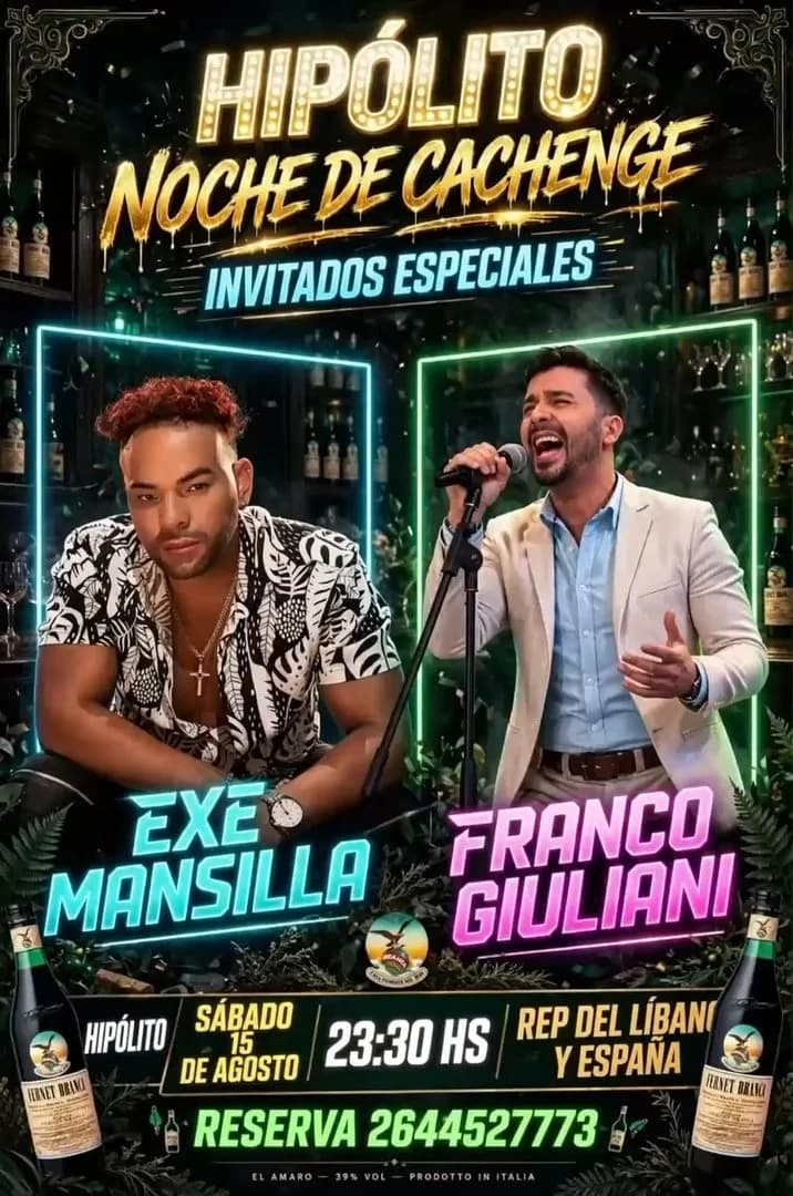 Exe Mansilla y Franco Giuliani