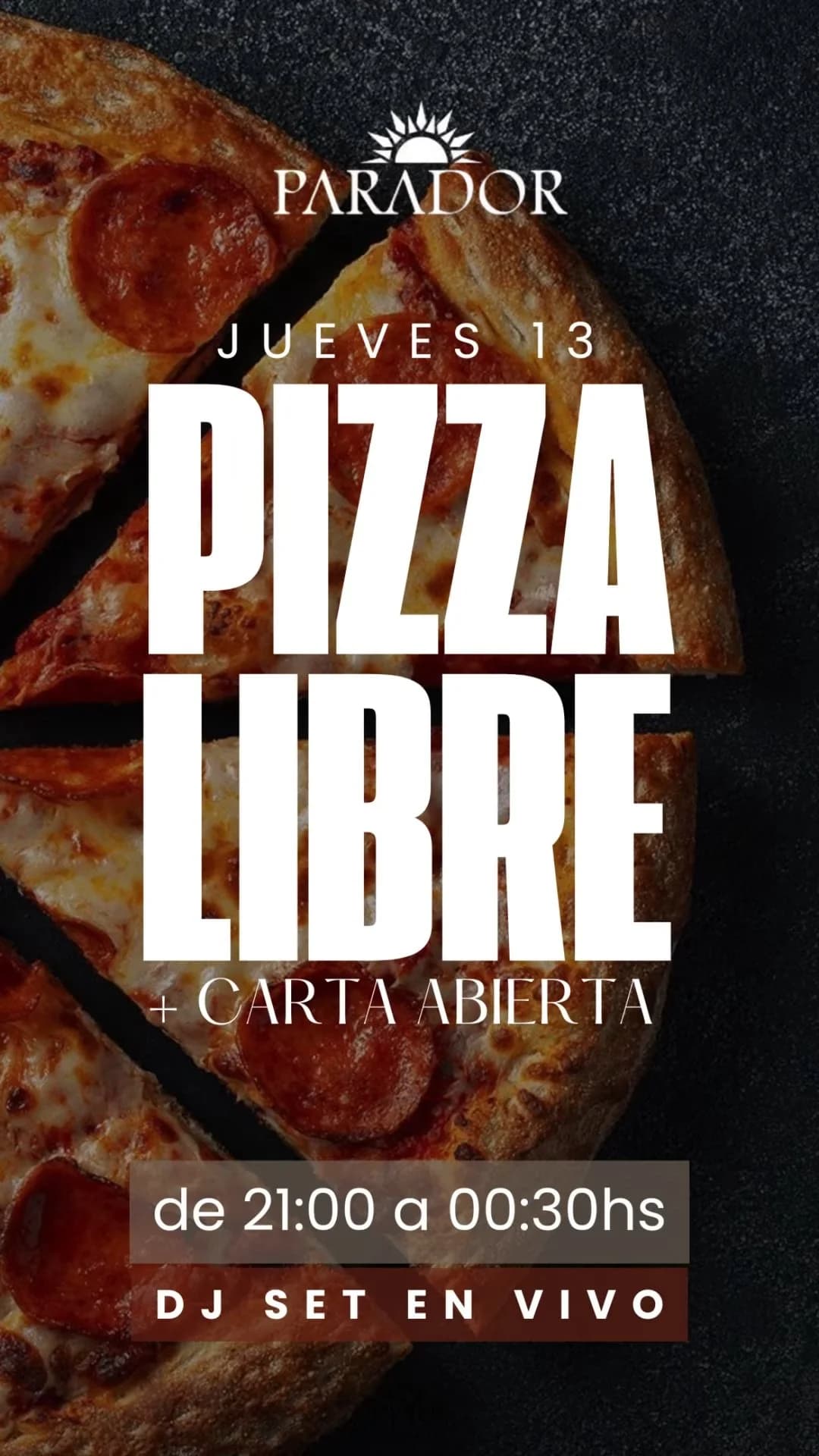Pizza Libre + Carta Abierta