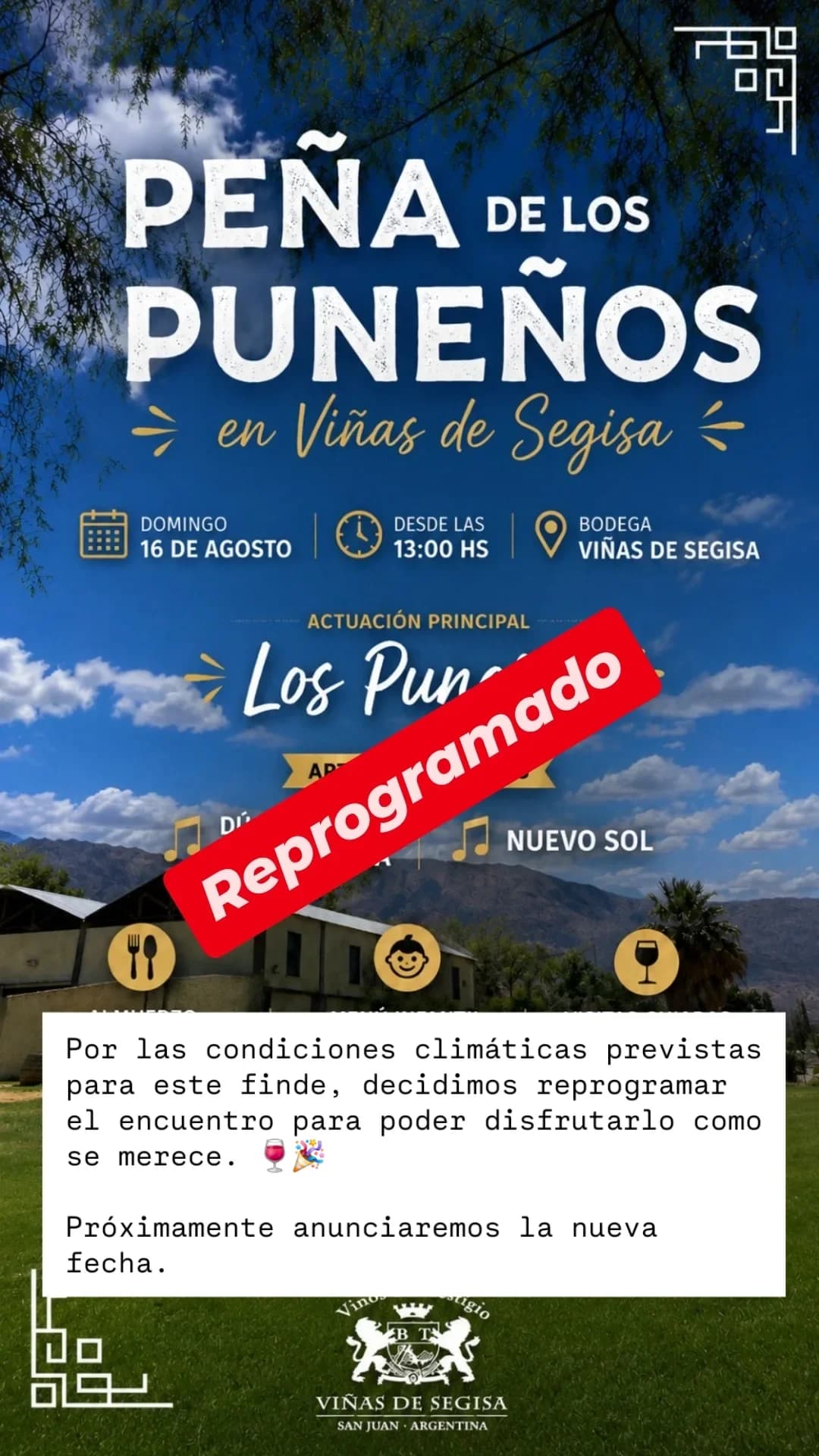 Pospuesto > Peña de los Puneños