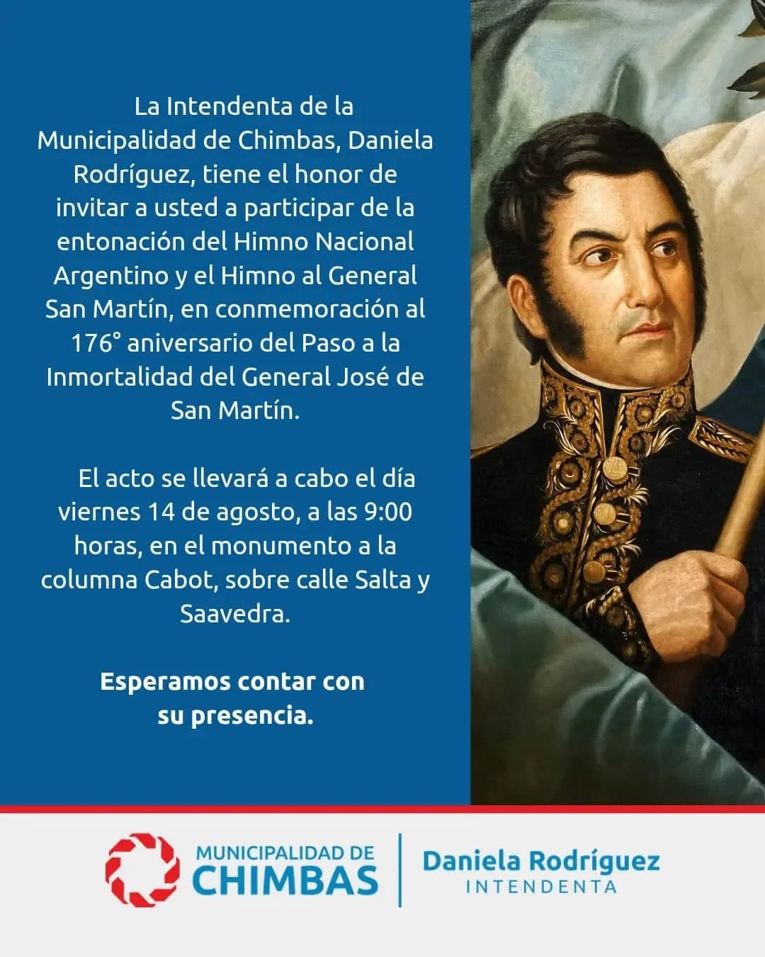 Acto en Conmemoracion al General Jose de San Martín