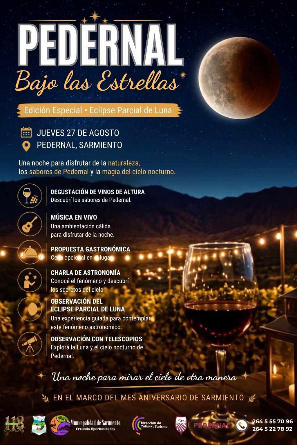 Pedernal Bajo las Estrellas