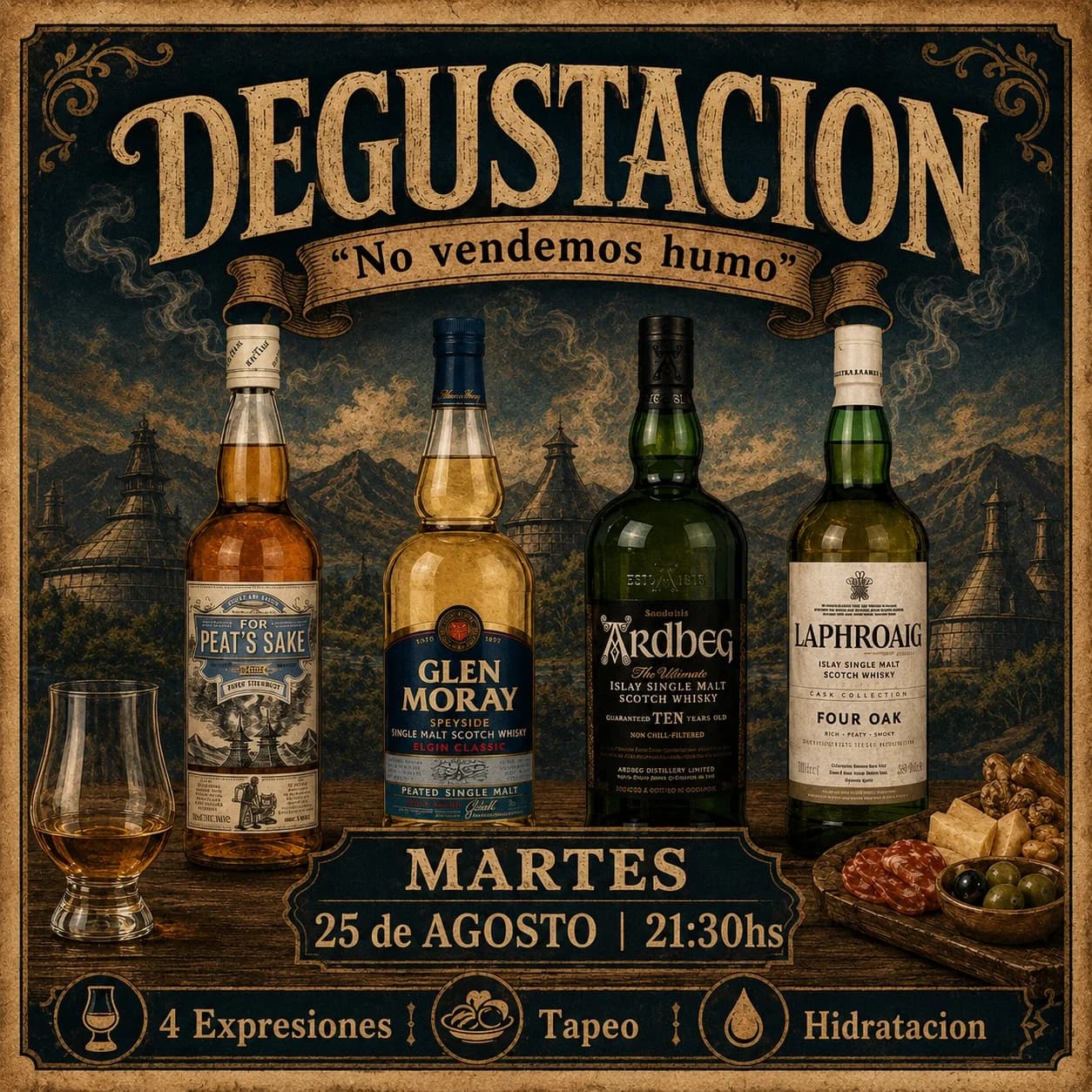 Degustacion "No Vendemos Humo"