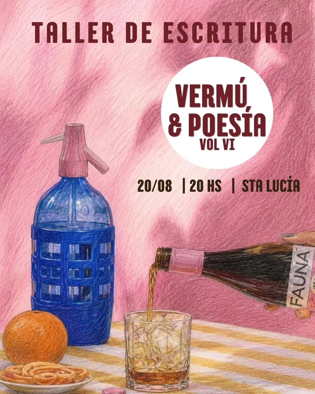 Taller de Escritura - Vermu & Poesia