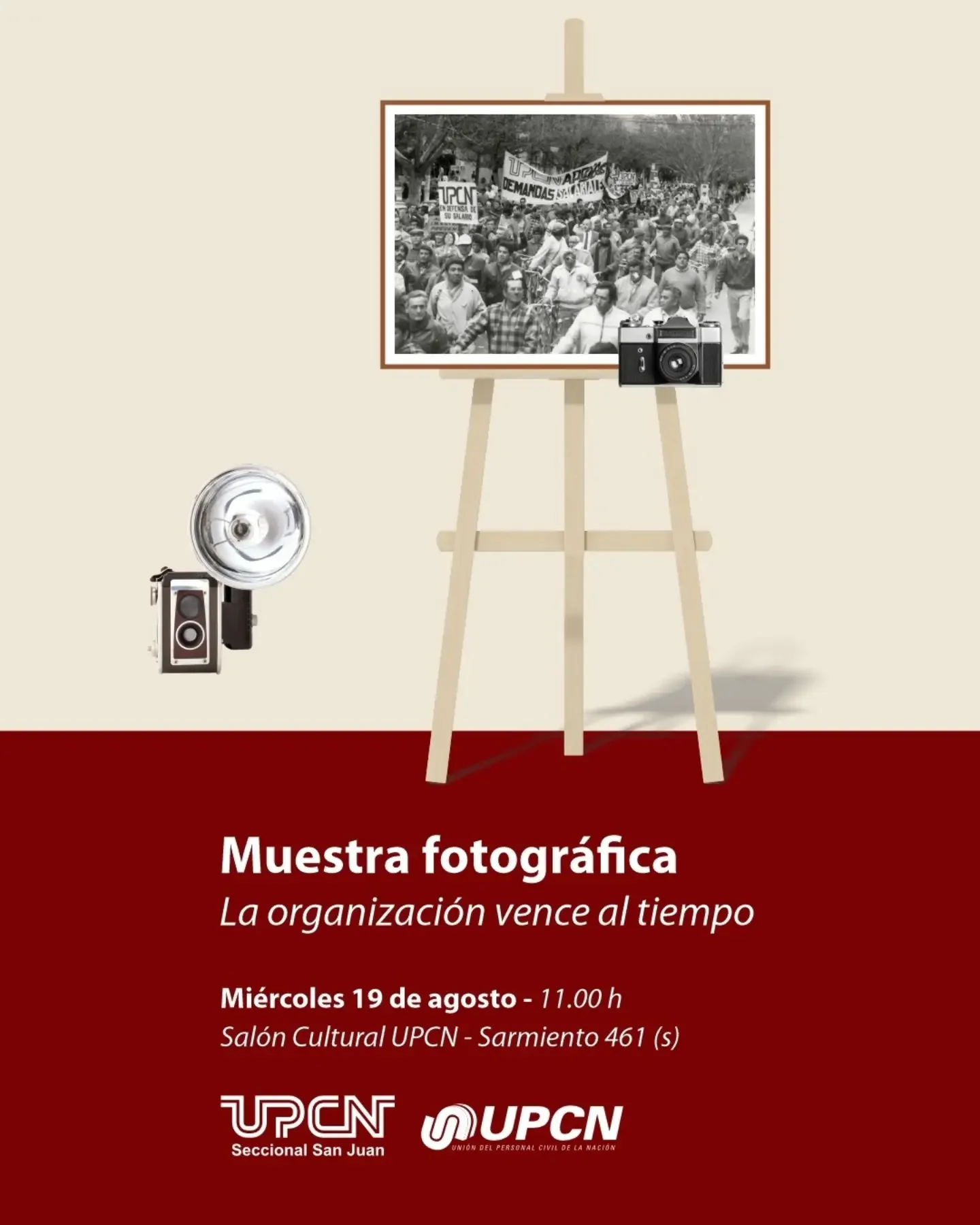 Muestra Fotografica: "La Organizacion Vence al Tiempo"