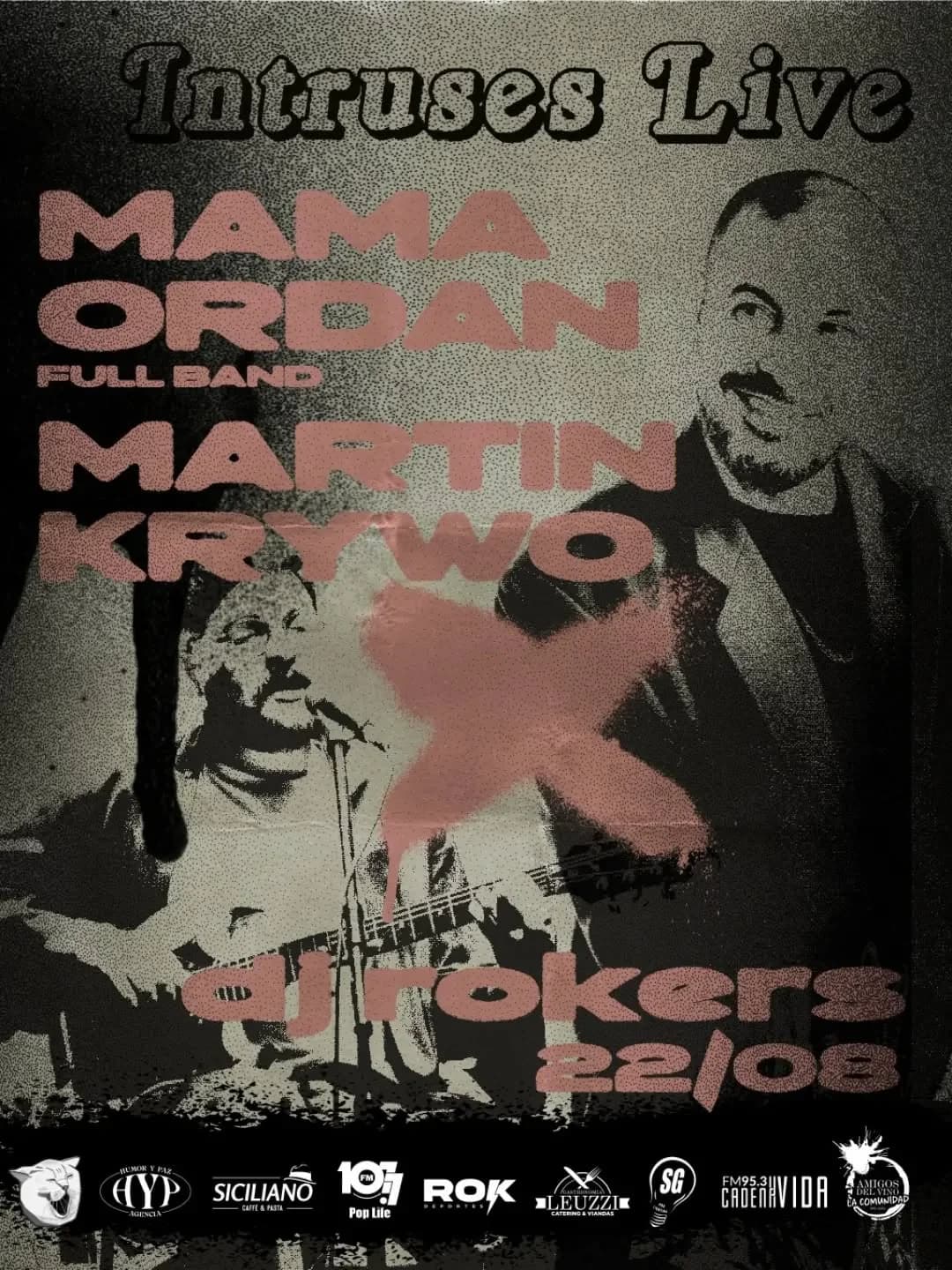 Intruses Live: Mama Ordan Full Band & Martin Krywo