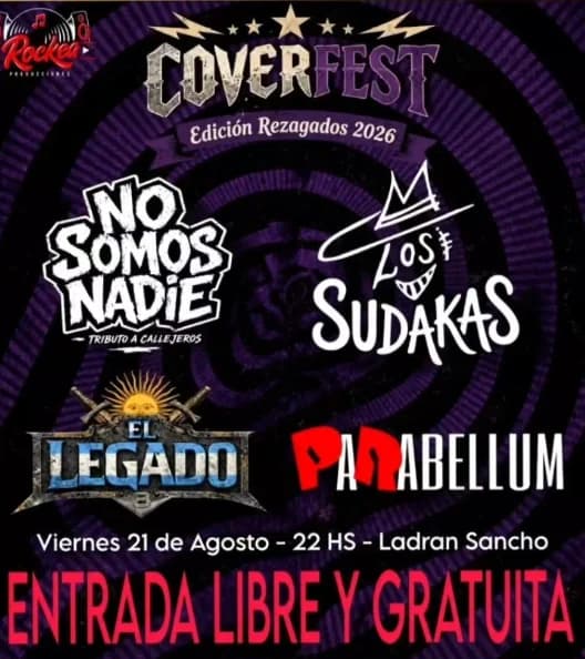 Cover Fest - Edicion Rezagados 2026