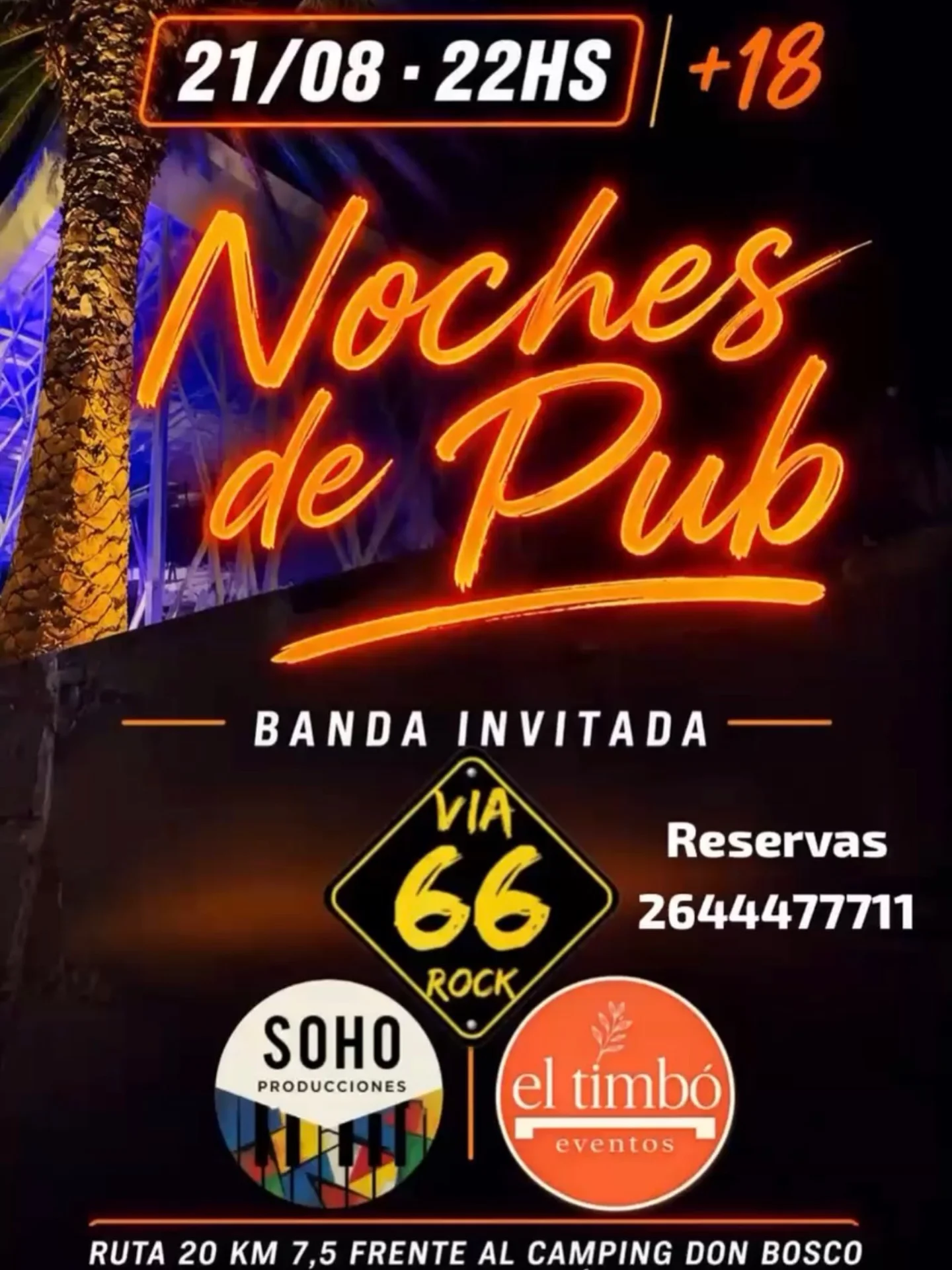 Noches de Pub: Via 66