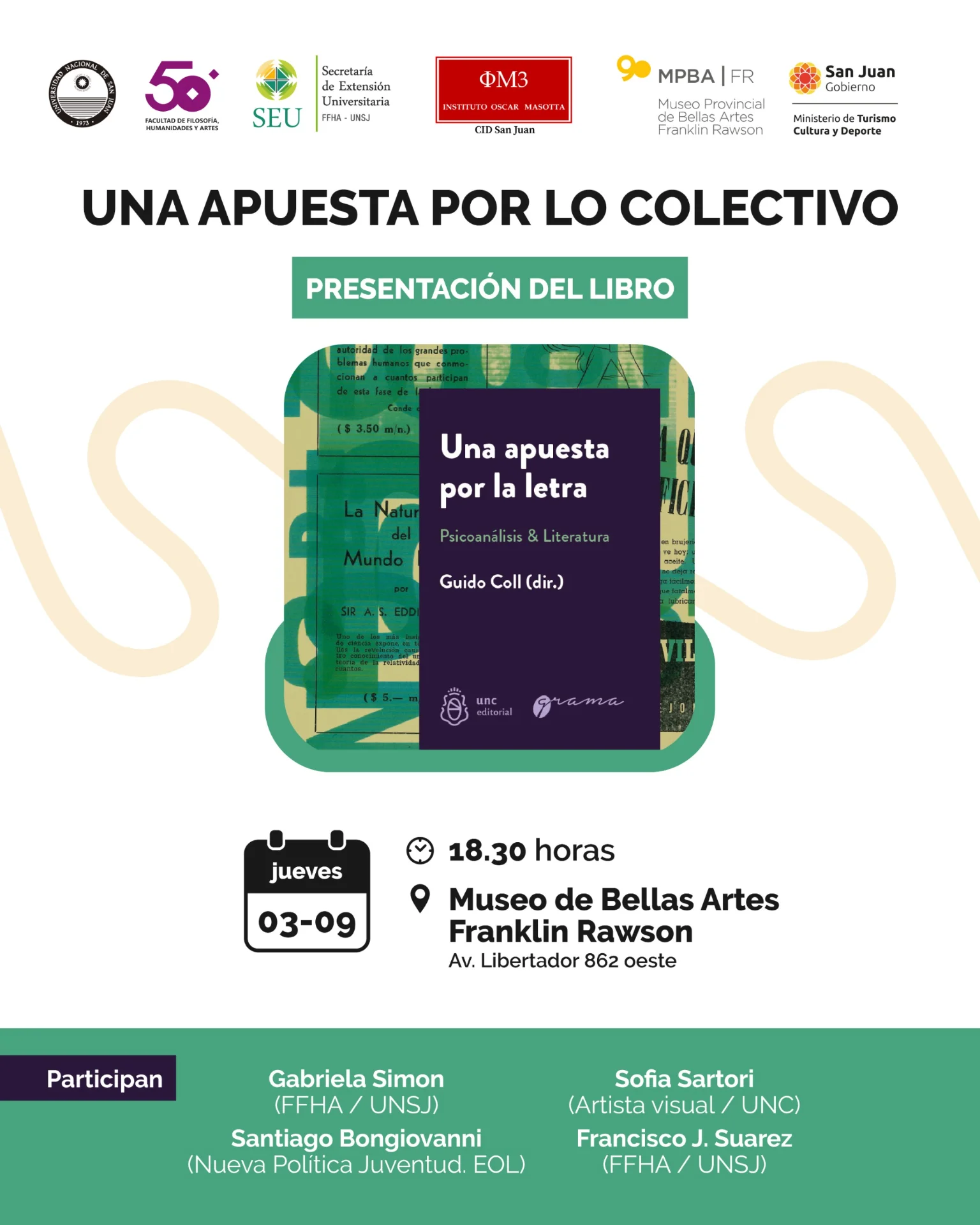 Presentacion del Libro: "Una Apuesta Por Lo Colectivo"