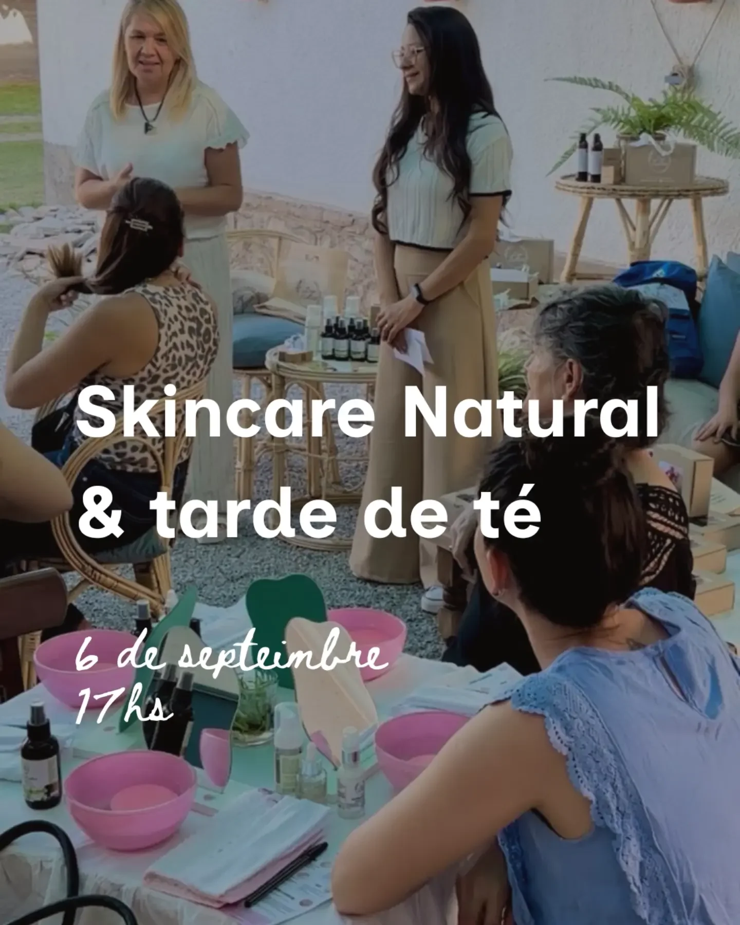 Skincare Natural & Tarde de Te